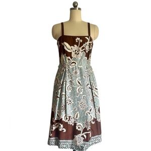 Jessica Howard Strap Retro Fit Flare Dress Vintage Inspired Sundress Size 4P